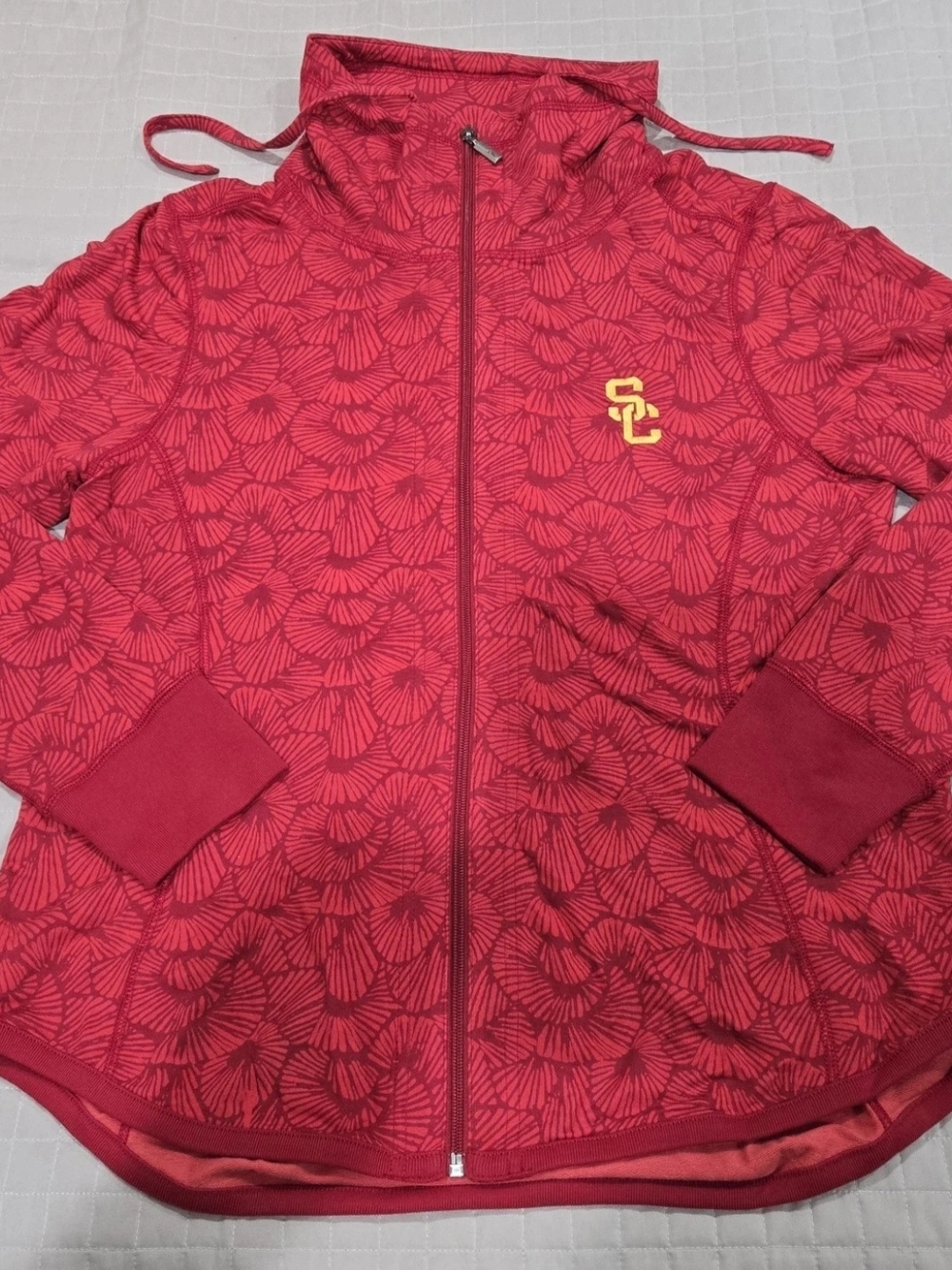 Tommy Bahama USC Trojans Women's Full Zip Jacket Red NWT Size L